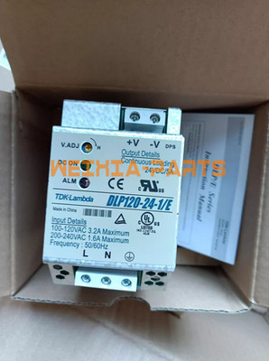 1PCS new TDK-Lambda DLP120-24-1/E Rail Mount Power Supply