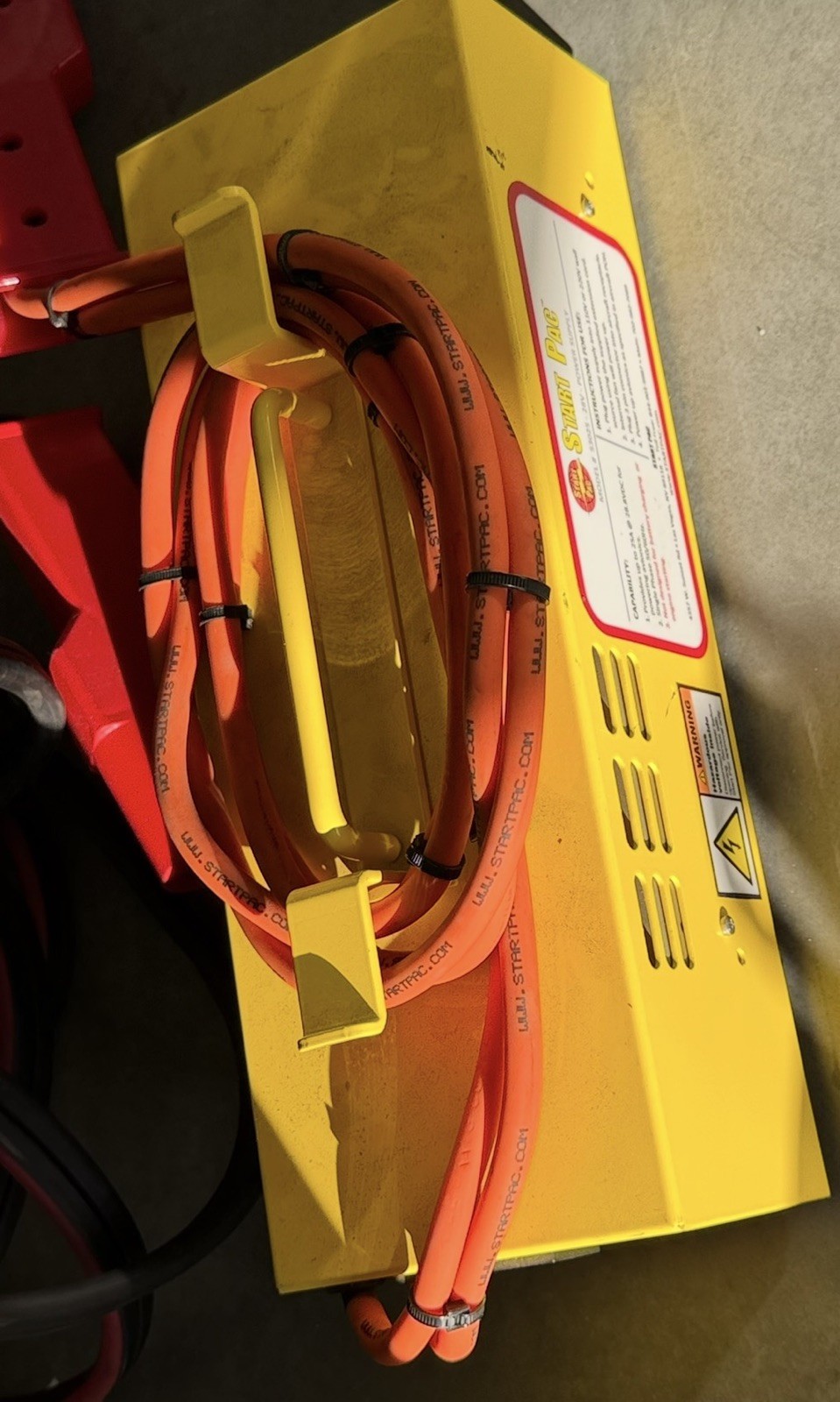 START PAC 53025 • 28V External Ground Power Supply (25A) • Avionics GPU + Cables