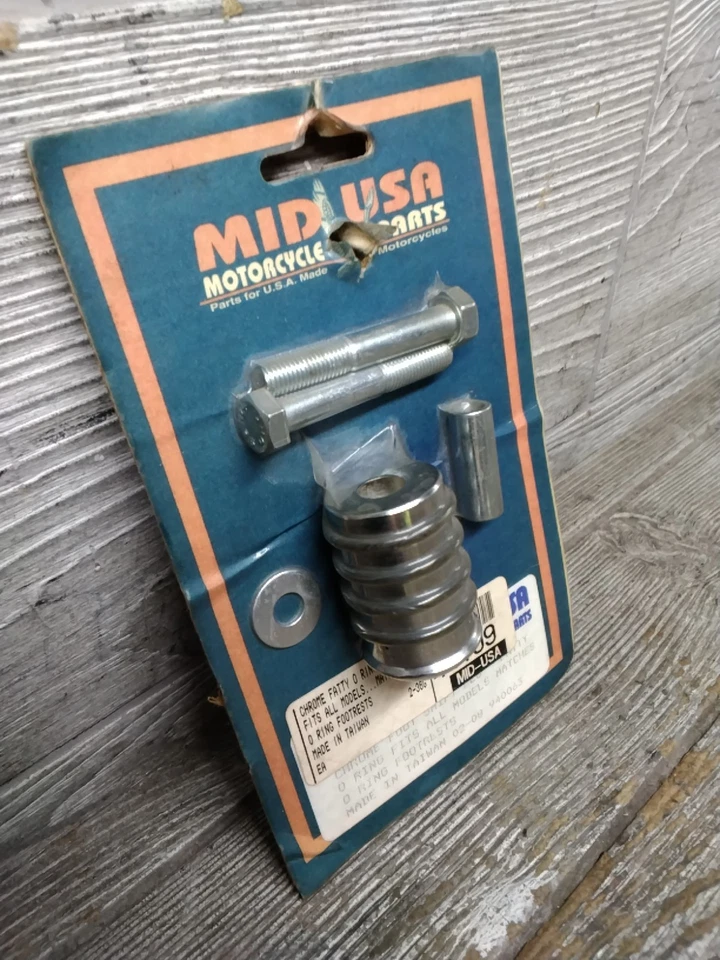 Harley-Davidson Fat Boy Street Glide FLHX Хромированная Толстая Скручивающаяся Подножка OEM - Изображение 3 из 4