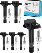 UF603 C1624 5C1681 Ignition Coil 97390 Spark Plug For Acura MDX RDX RL TL TSX