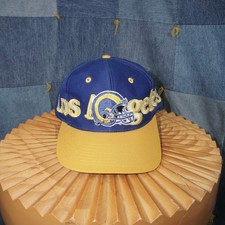 OSFA - Vintage Los Angeles Rams 90s Embroider wraparound hat