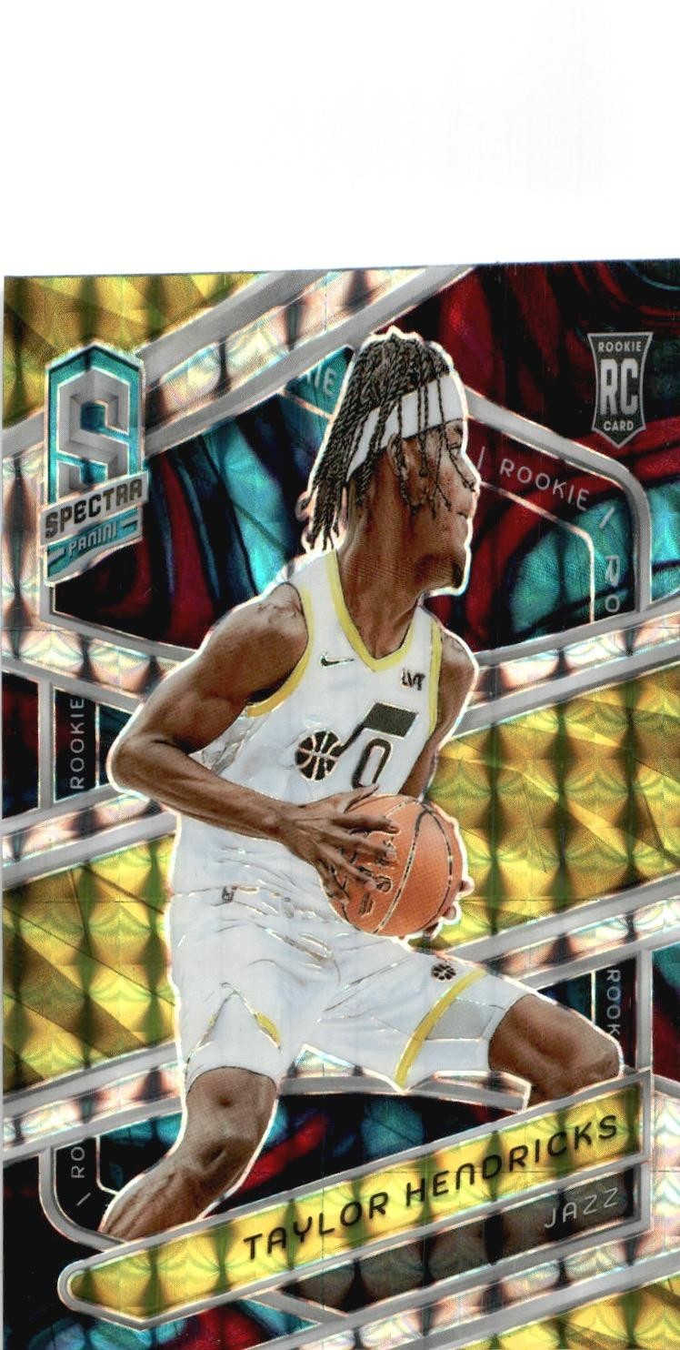2023-24 Panini Spectra #174 Taylor Hendricks Interstellar #/99 GREAT CARD!!