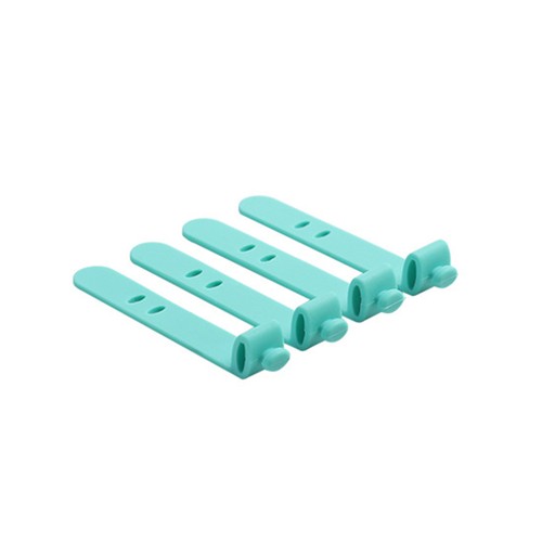 32 Pcs Silikonfixierband Kabelmanagement-Organizer Reise-Kabel-Organizer - Afbeelding 7 van 12