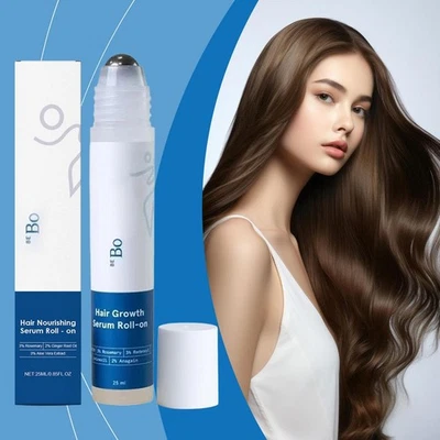 MARKENLOS 25ml Be Bodywise Hair Growth Serum Roll On - 3% Rosemary, 3% Redensyl & 2% ☆