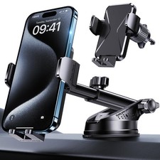 360  Adjustable Car Phone Holder Universal Hands-Free Mount for iPhone  Andr...