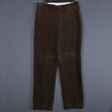 Polo Ralph Lauren Prospect Pants Mens 34x32 Fits 33x32 Brown Corduroy Classic