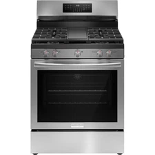 Frigidaire GCRG3060BF 30 Inch Freestanding Gas Range with 5 Burners