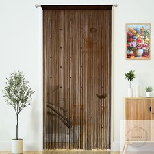 Beaded Curtain Door String Curtains for Doorways Tassels Beads Hanging Fringe Hi