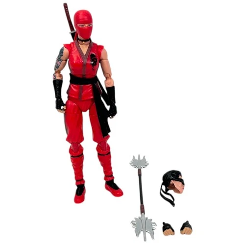 GI Joe Classified Series Kim Jinx Arashikage 6" Action Figure #124 Complete Used