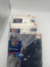 4 Fruit Of The Loom Men  s Thermal Crews Size M