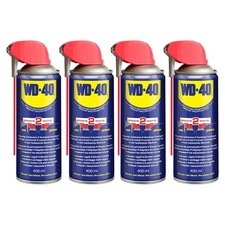 4x WD-40 400ml Smart Straw Schmieröl Multifunktionsöl Quietspray für Türen