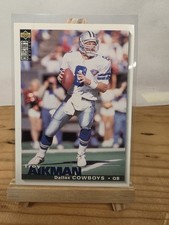 1995 UPPER DECK PLAYERS CLUB TROY AIKMAN FOOTBALL CARD #66