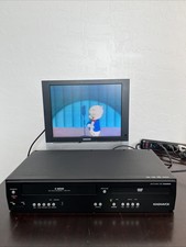 Magnavox MWD2209 DVD VCR Combo Player VHS Tape Cassette recorder Working