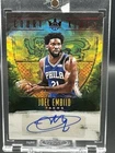2018 Panini Court Kings Joel Embiid Auto 18/25 Raw Philadelphia