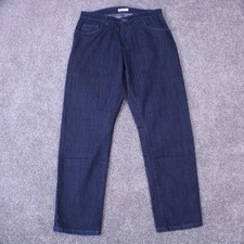 Tom James Jeans Mens W29xL28 Blue Denim Straight Leg Custom Made in USA