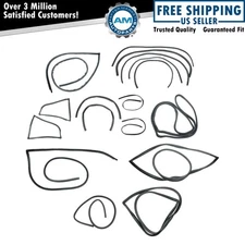 Complete Weatherstrip Seal 19 Pc Kit Set for 70-78 Datsun Z 240 260 280 2 Seater