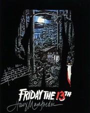 Harry Manfredini Autographed Friday the 13th 8 x 10 Photo