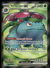 Pokemon Cards Venusaur ex 182/165 151 Ultra Rare LP