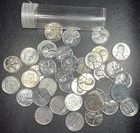 1943-PDS Steel Lincoln Wheat Penny Partial Roll 42 Coin UNCIRCULATED REPROCESSED