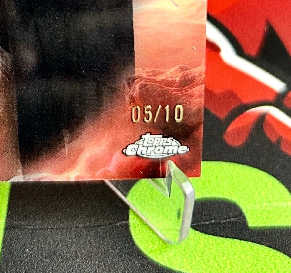 2025 Topps Chrome Sapphire Star Wars - Dryden Vos #35 SP 05/10 Black - Image 3 of 4