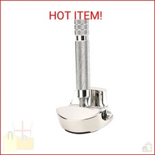 Linkidea Stainless Steel Shaver Holder, Men's Razor Holder with Anti-Slip Pad, R