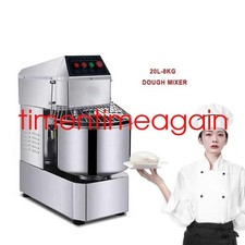 Commercial Bread Spiral Dough Mixer Dough Kneading Machine For Bakery 20L 1100w