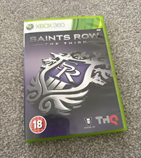 Saints Row: The Third Xbox 360 PAL PEGI 18 (2011) THQ Manual Included