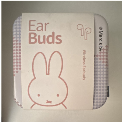 Miffy Playtime  Wireless Bluetooth In-Ear Earbuds w/ Built-In Mic