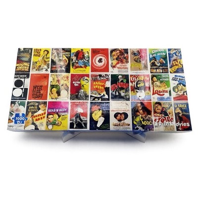 Classic Movies PANORAMIC Jigsaw Puzzle 1000 Piece By Re-marks NIP IN Sealed Box