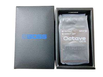 Boss Oc-5 Octave Guitar And Bass Effect Pedal with Vintage Poly Modes Authentic