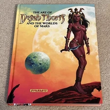 ART OF DEJAH THORIS AND THE WORLDS OF MARS Hardcover Book John Carter Burroughs