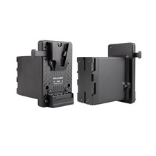 Fully decoded V-Mount Battery to BP-U Series Battery Conversion Adapter Plate...