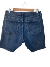 Old Navy Women  s Power Slim Straight High Rise Denim Shorts Inseam 6   Size: 12