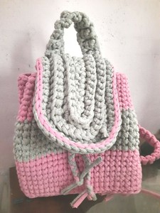 t shirt yarn backpack