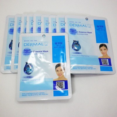 Dermal korea collagen essence full face facial mask sheet Dermal korea collagen essence full face facial mask sheet