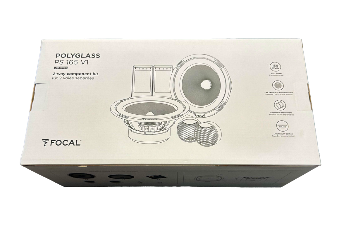 Focal PS 165V1 (PERFORMANCE series) 2-Way component kit 6.5