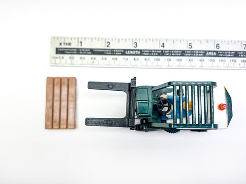 Vintage Corgi Allis Chambers ACP60 Eddie Stobart Gabelstapler - Bild 8 von 8
