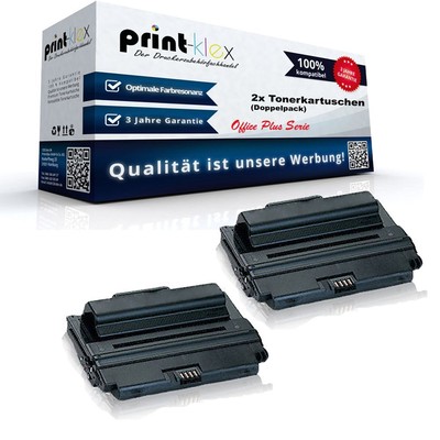 2x Alternative Tonerkartuschen für Samsung ML-3470 Ersatz XXL-Office Plus Serie