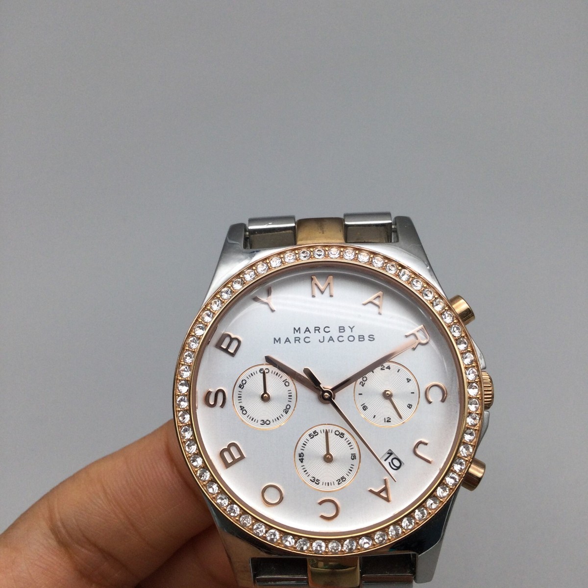 Marc By Marc Jacobs Henry Chronograph Watch Unisex MBM3106 39mm 