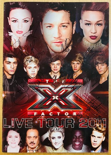 One Direction komplett signiert handsigniertes Konzertprogramm X Factor Live Tour 2011 - Bild 4 von 4