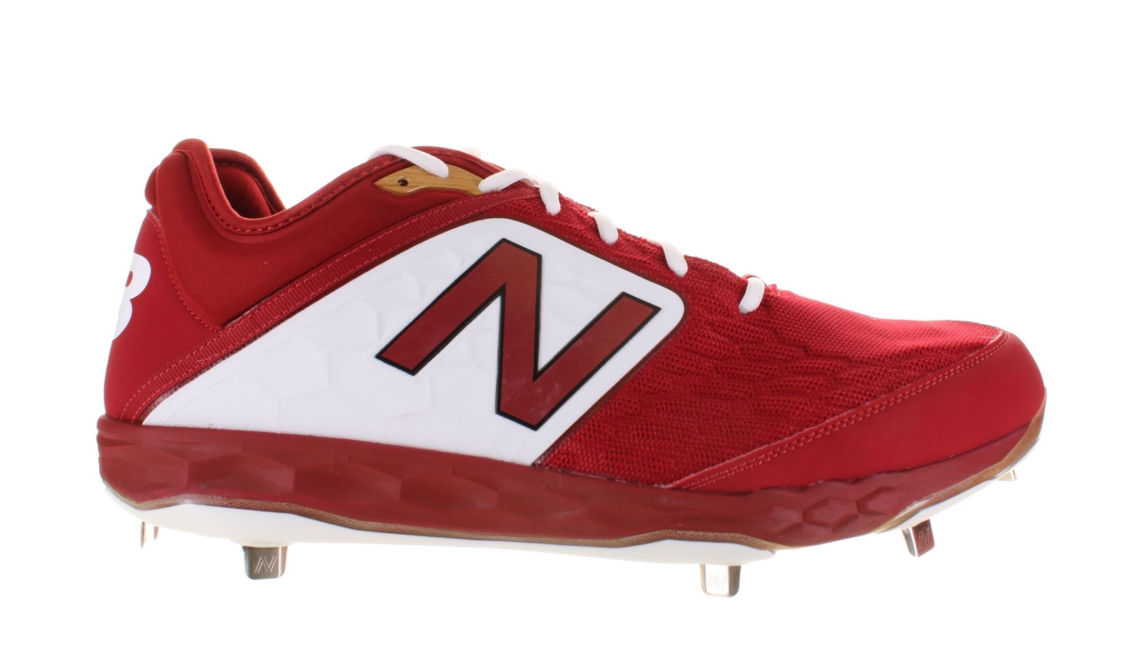 New Balance Mens L3000mw4 Red Baseball Cleats Size 16 (2E) (7244338)