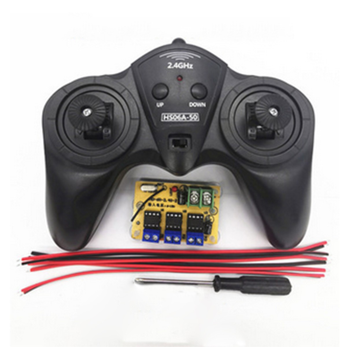 よっちゃfm+RC38 6CH 2.4G Wireless Remote Control Transmitter Receiver for RC