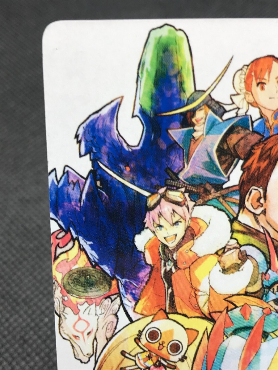 CLUB 6 MONSTER HUNTER 3G CAPCOM SUMMER JAM Original Playing Cards