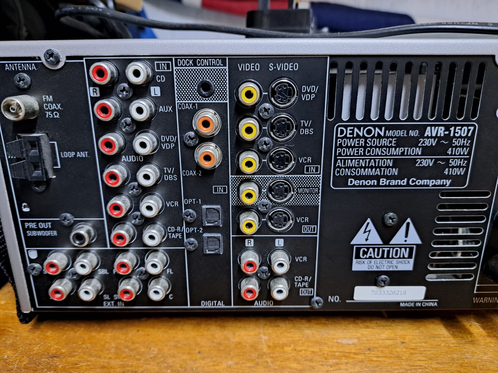 Denon AVR1507 AV Receiver eBay