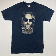 THE DUDE ABIDES THE BIG LEBOWSKI T-SHIRT / Ripple Junction / USA / Size S / E20