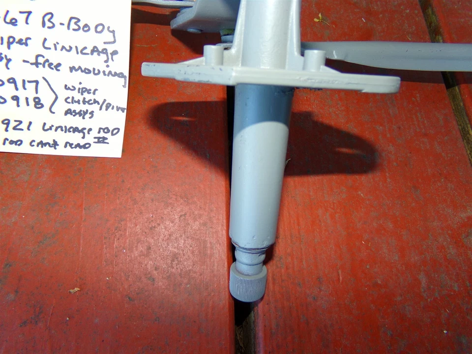 Conjunto de acoplamiento de limpiaparabrisas Plymouth Satellite GTX 1966 1967 OEM 2580917 2580918 2580921 Foto 3 de 4