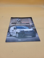 2016 DODGE RAM PROMASTER CITY COMPETITIVE COMPARISON BROCHURE CATALOG BOOKLET 