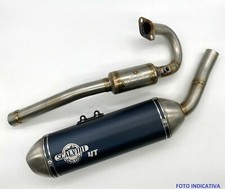 SCALVINI MARMITTA SCARICO COMPLETO SWM SM 125 R 2025-2026 ALLUMINIO/ INOX