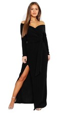 long sleeve maxi dress