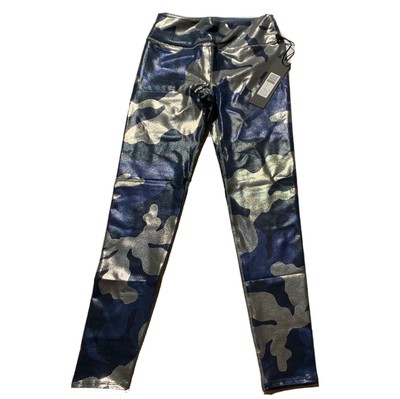 Noli Yoga Guerra Metallic Camo Leggings 